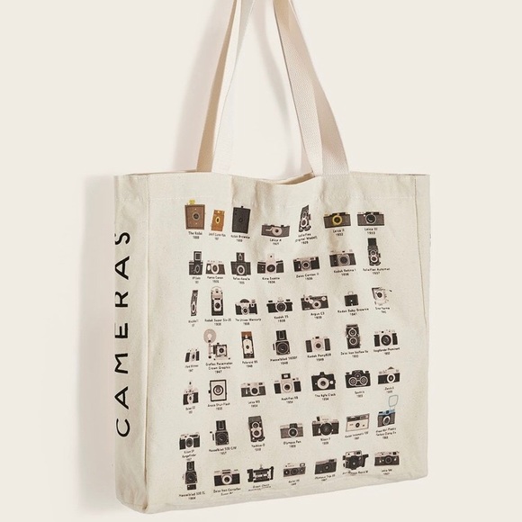 Handbags - NEW Canvas Camera Tote Bag